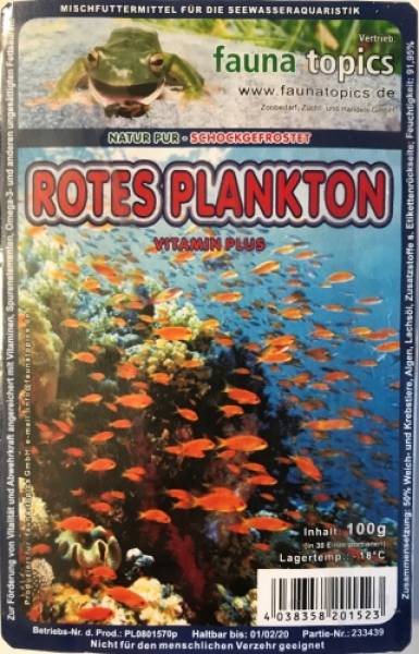 Rotes Plankton - 30er Blister - 100g Packung - Einzelfuttermittel